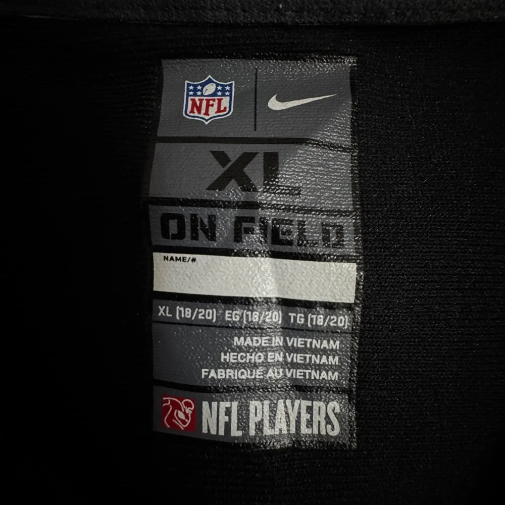 Nike NFL Pittsburgh Steelers JuJu Smith-Schuster 19 Jersey Youth XL Black
